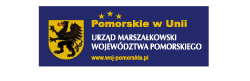 Logo Pomorskie w Unii